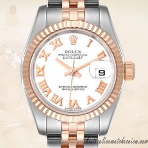 Best Replica Rolex Datejust 26mm 179171 Ladies White Dial Review
